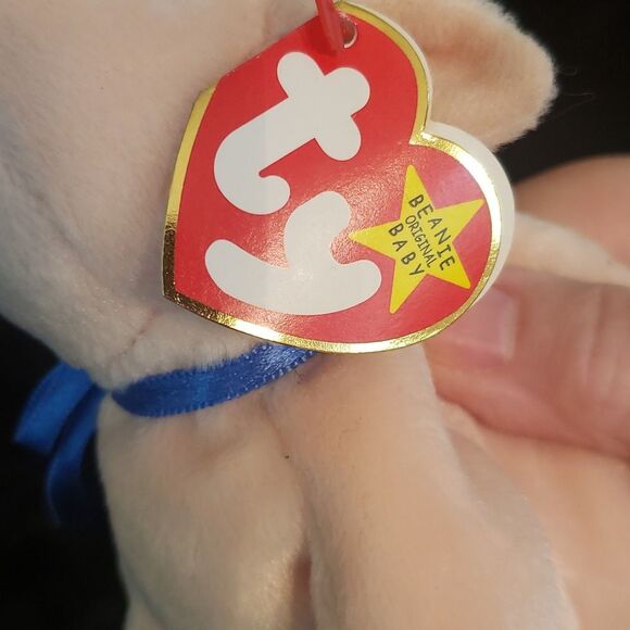 Vintage 1999 Ty Beanie Baby KNUCKLES the Pig - Picture 6 of 8